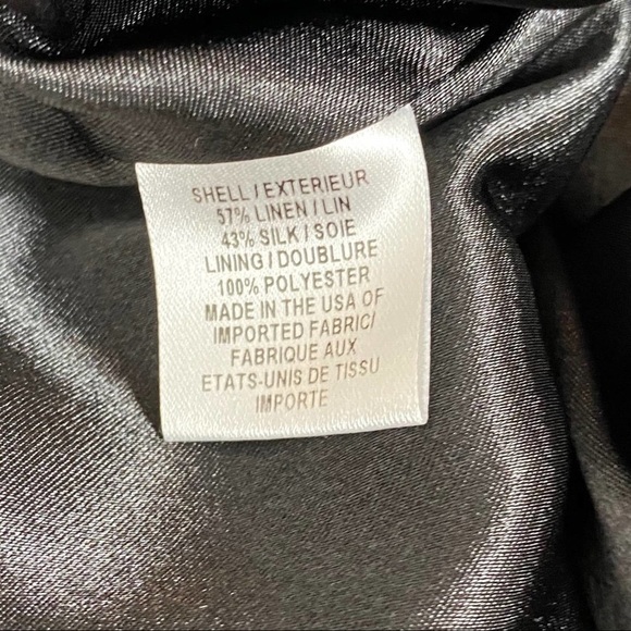 Milly Blue & Black Sleeveless Peplum Sheath Dress - Picture 8 of 8